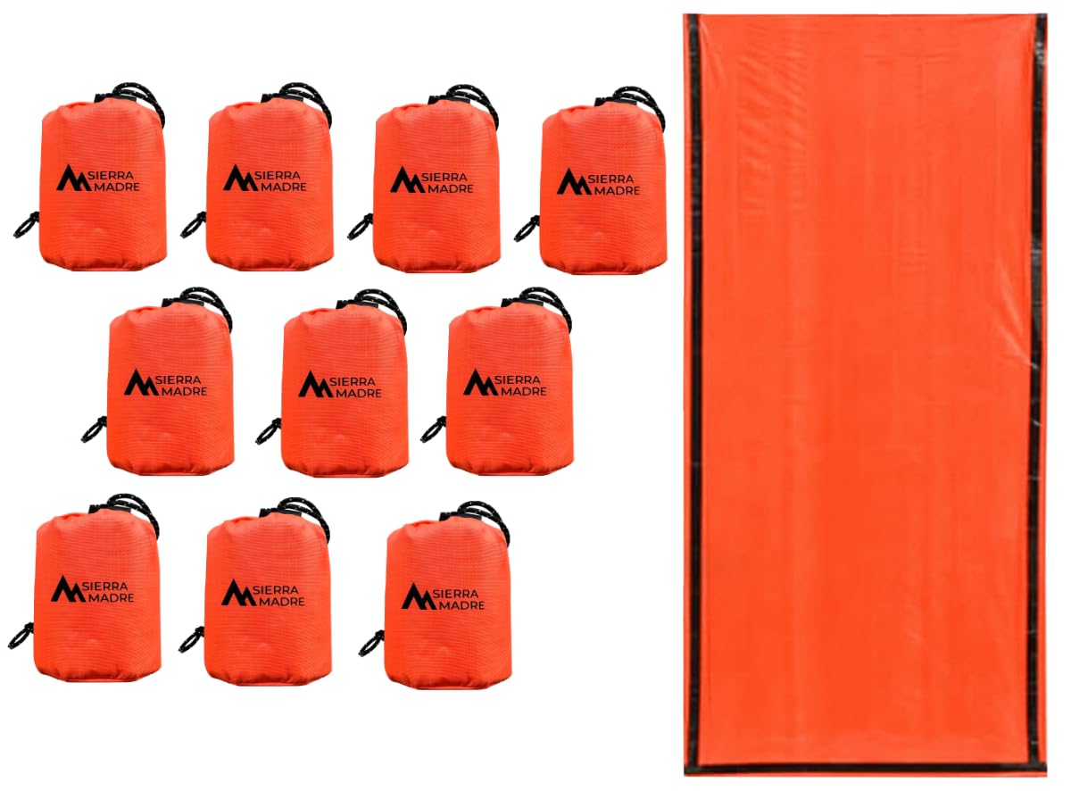Sierra Madre Emergency Sleeping Bag, Waterproof Thermal Bivy Sack