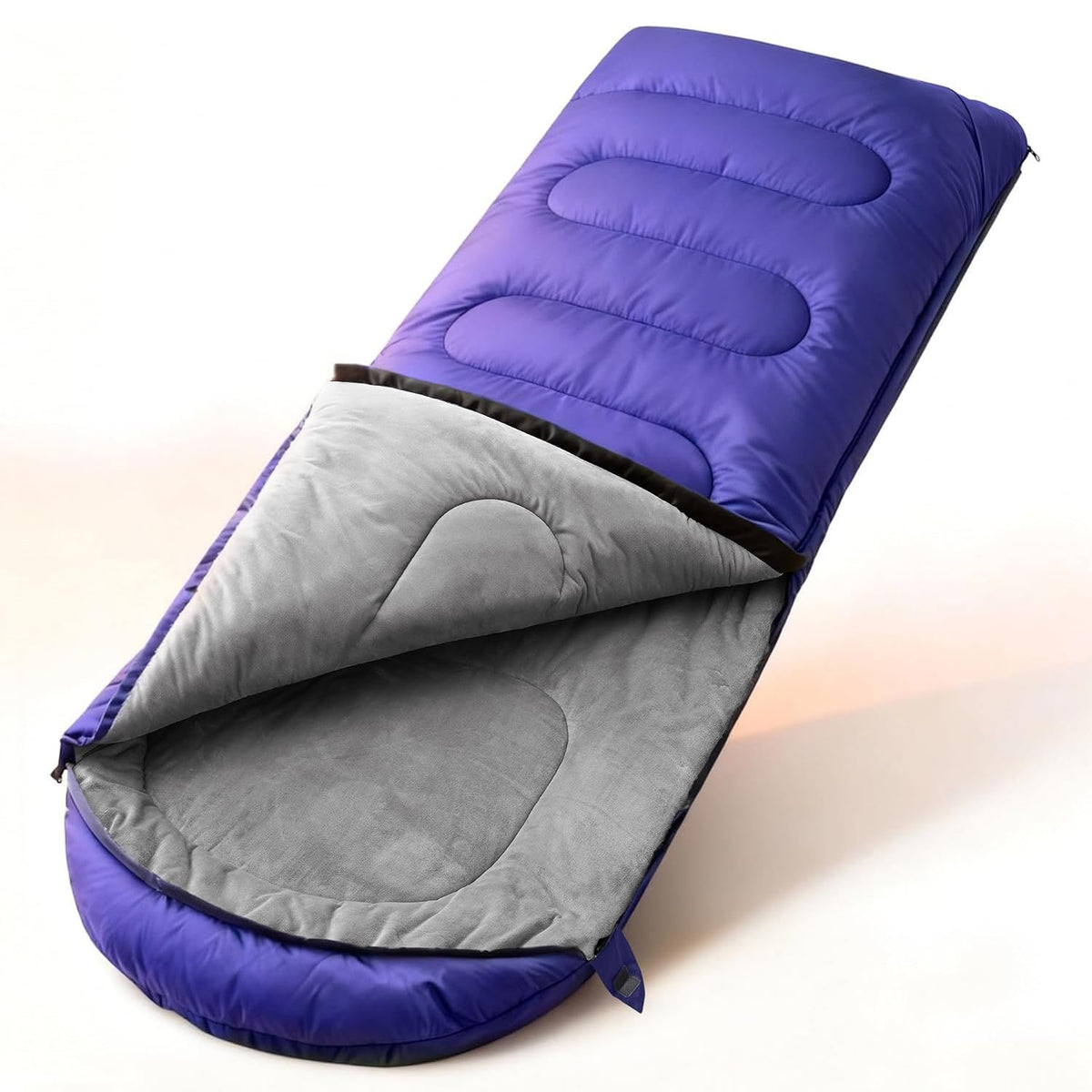 FARLAND Sleeping Bags for Adults Cold Weather & Camping, Fleece-Lined