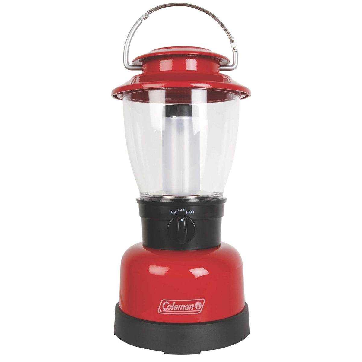 Coleman 400L LED Camping Lantern, Water-Resistant, Red