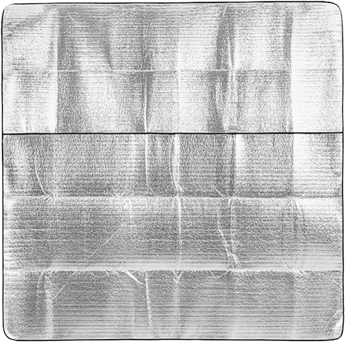 Naroote Large Lightweight Grime Proof Damp Proof Picnic Mat, Aluminium Tent Floor Blanket, Camping Pad, Ideal for Outdoor, Grass, Lawn, Park & Party