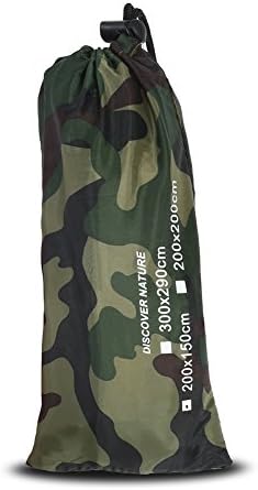 Portable Tent Tarpaulin Outdoor Sport Pattern Lightweight Rainproof Mat Outdoor Tarpaulin Camping Awning Shelter Rain for Camping