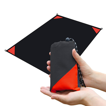 Pocket Picnic Blanket, Compact Lightweight Tarp for Camping