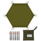 13.5x13.5 ft Tent Footprint Waterproof Camping Tarp Ultralight Mat Under Tent Moisture-Proof Ground Sheet Mat