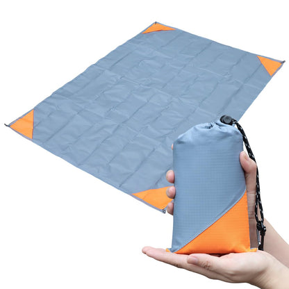 Pocket Picnic Blanket, Compact Lightweight Tarp for Camping