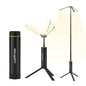 BougeRV Telescopic Camping Light T1, 15600mAh Rechargeable Lantern, Black