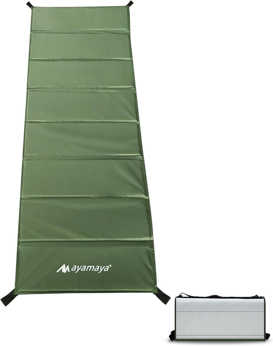 Foam Sleeping Pad for Camping - AYAMAYA Foldable Camping Mattress for 1/2/3/4/5/6 Person, Extra Thick Waterproof Tent Footprint Inner Camping Mat for Outdoor Backpacking Hiking Picnic Camping