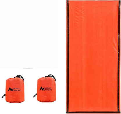 Sierra Madre Emergency Sleeping Bag, Waterproof Thermal Bivy Sack
