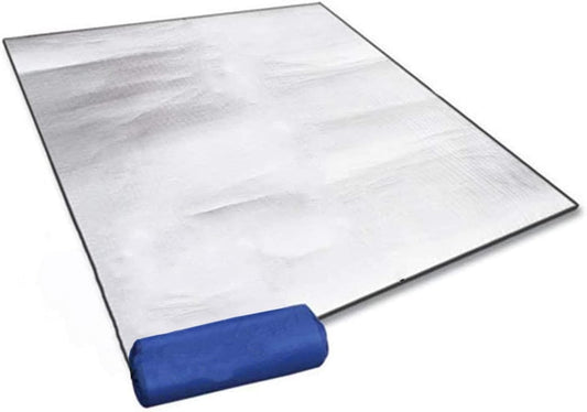 Foam Sleeping Mat, Aluminum Insulated Camping Pad for Tent Floor