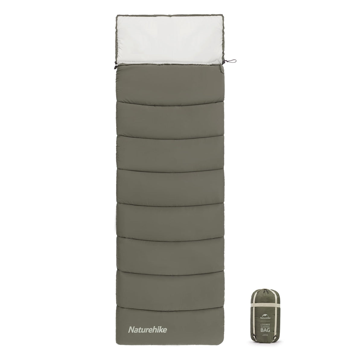 Naturehike Camping Sleeping Bag for Adults, 36/54℉, Spliceable Double Sleeping Bag 3 Seasons, Lightweight Waterproof Sleep Bags for Cold&Warm Weather