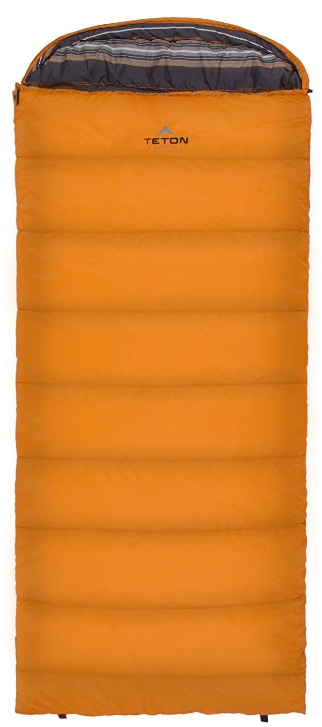 Teton Celsius Regular, 25F, 20F, 0F Degree Sleeping Bags, All Weather Bag for Adults and Kids, Camping Made Easy and Warm, Travel Sack Included