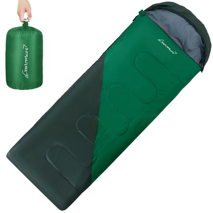 Clostnature Lightweight Camping Sleeping Bag for Adults and Kids(3/4.2Lb)