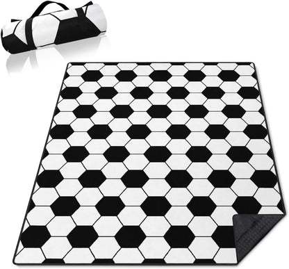 Mushroom Picnic Blankets Waterproof Foldable,60’‘x80'' Portable Dual Layers Outdoor Travel Camping Backpacking Hiking Beach Blanket Mat for Grass Padded Lawn Park Beach,Picnic Accessories