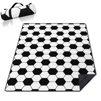 Mushroom Picnic Blankets Waterproof Foldable,60’‘x80'' Portable Dual Layers Outdoor Travel Camping Backpacking Hiking Beach Blanket Mat for Grass Padded Lawn Park Beach,Picnic Accessories