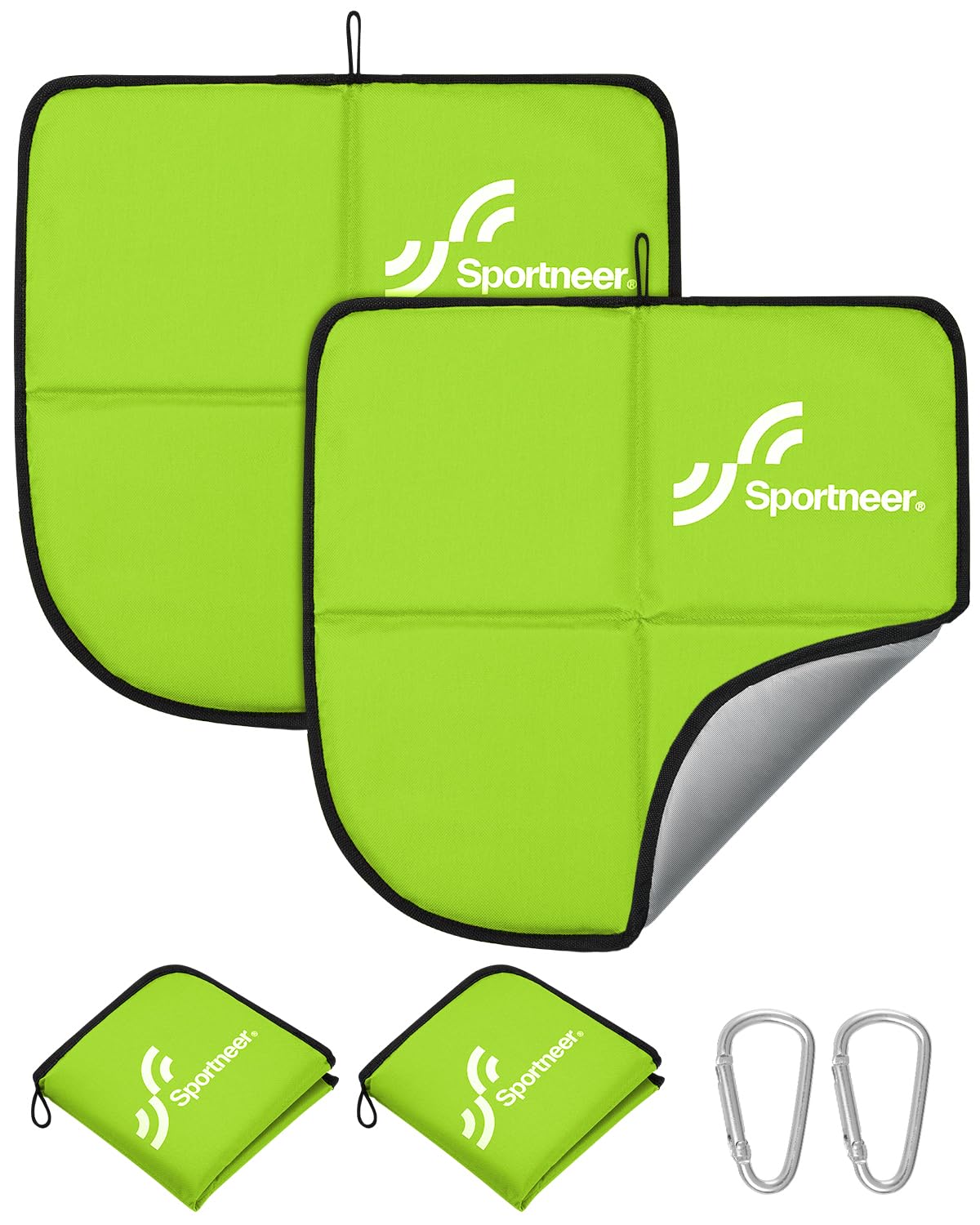 Sportneer Sitting Pad, Lightweight Waterproof Folding Seat Pad for Backpacking, 15.75'' x 15.75'' Portable Camping Seat Mat for Hiking, Picnics & Outdoor Use