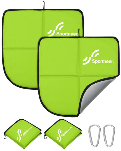 Sportneer Sitting Pad, Lightweight Waterproof Folding Seat Pad for Backpacking, 15.75'' x 15.75'' Portable Camping Seat Mat for Hiking, Picnics & Outdoor Use