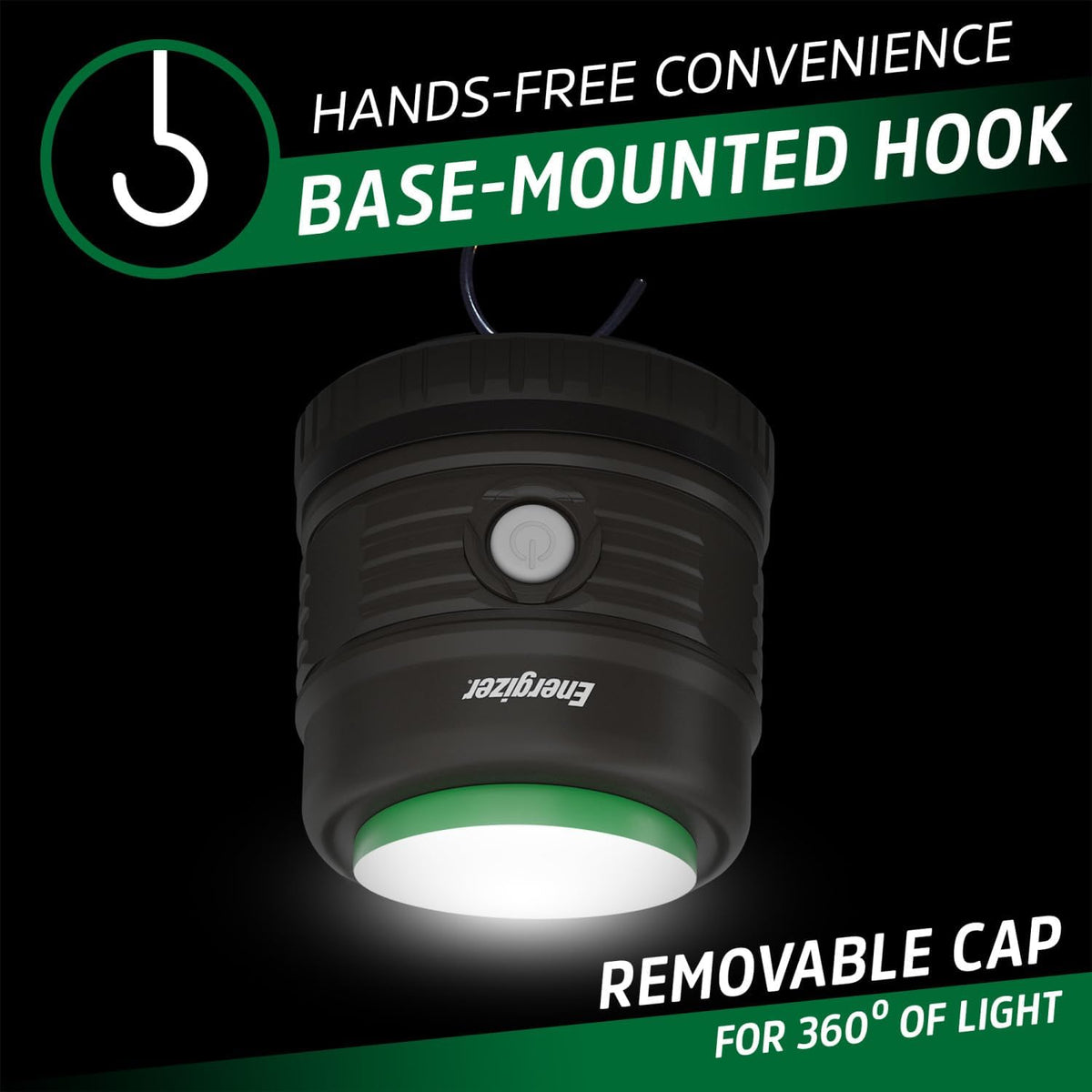 Energizer LED Camping Lantern X1000, Water Resistant Tent Light