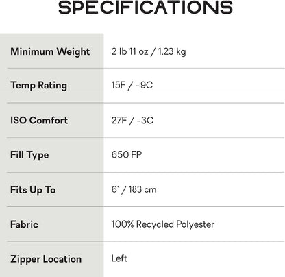 NEMO Equipment Disco Down Sleeping Bag