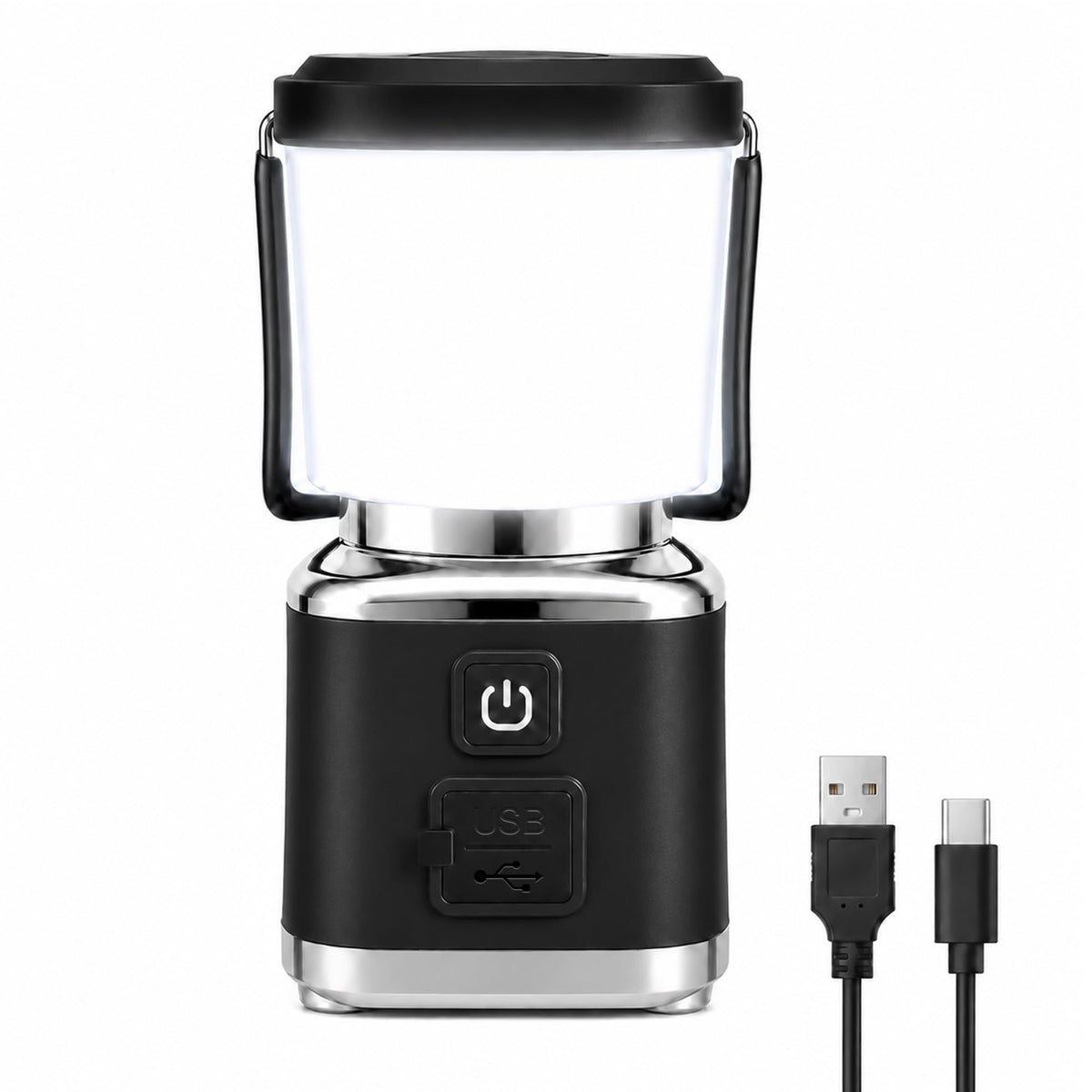 Rechargeable Camping Lantern,1000LM 4 Lighting Modes, Stepless Dimming
