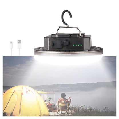 Transparent 5000LM 3 Color Light & Stepless Dimming 40W Camping Tent Light