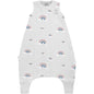 Woolino 4 Season Baby Sleep Bag with Feet Holes, Australian Merino Wool and Organic Cotton, Toddler Sleeping Bag, 18-36mo, Navy Blue