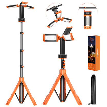 Saker Portable Camping Light with Stand 12000mAh 73.2" Work Light LD10