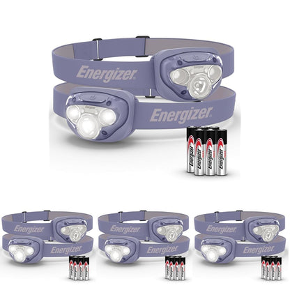 Energizer LED Headlamp PRO (2-Pack), IPX4 Water Resistant Head Light