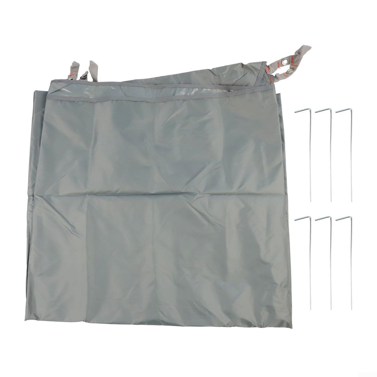 276x246cm Hexagon Picnic Tarp Tent Mat, 210D Oxford Moisture-Proof Beach Pad With 6 Ground Nails For Camping Hiking Outdoor Sun Shade Rain Shelter Skin-Friendly Double Stitched(240 * 210cm)