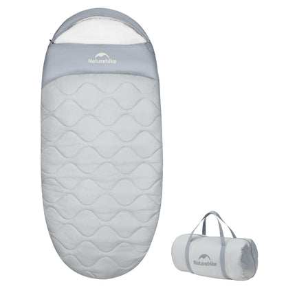 Naturehike XXL Oval Sleeping Bag for Adults with PFAS-Free Fabric