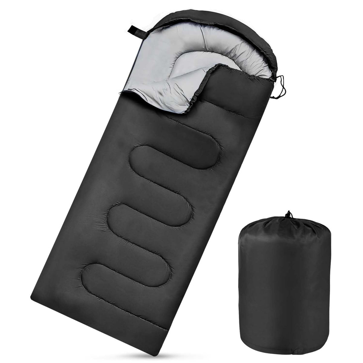 Camping Sleeping Bags for Adults Kids Waterproof Lightweight Sleeping Bag for Cold Weather or Warm Backpacking Hiking Mountaineering Indoor Outdoor Use