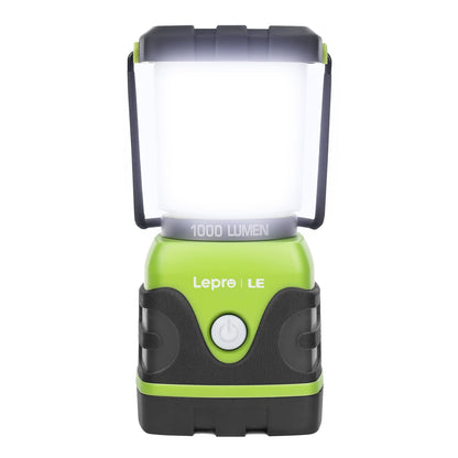 Lepro 1000LM Battery Powered LED Camping Lantern with 4 Light Modes, White