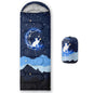 Axolotl Unicorn Sleeping Bag for Kids Boys Girls–Lightweight Warm Cold Weather Sleeping Bags,Waterproof Portable Sleeping Bag with Compression Sack for Camping Backpacking Outdoor Indoor