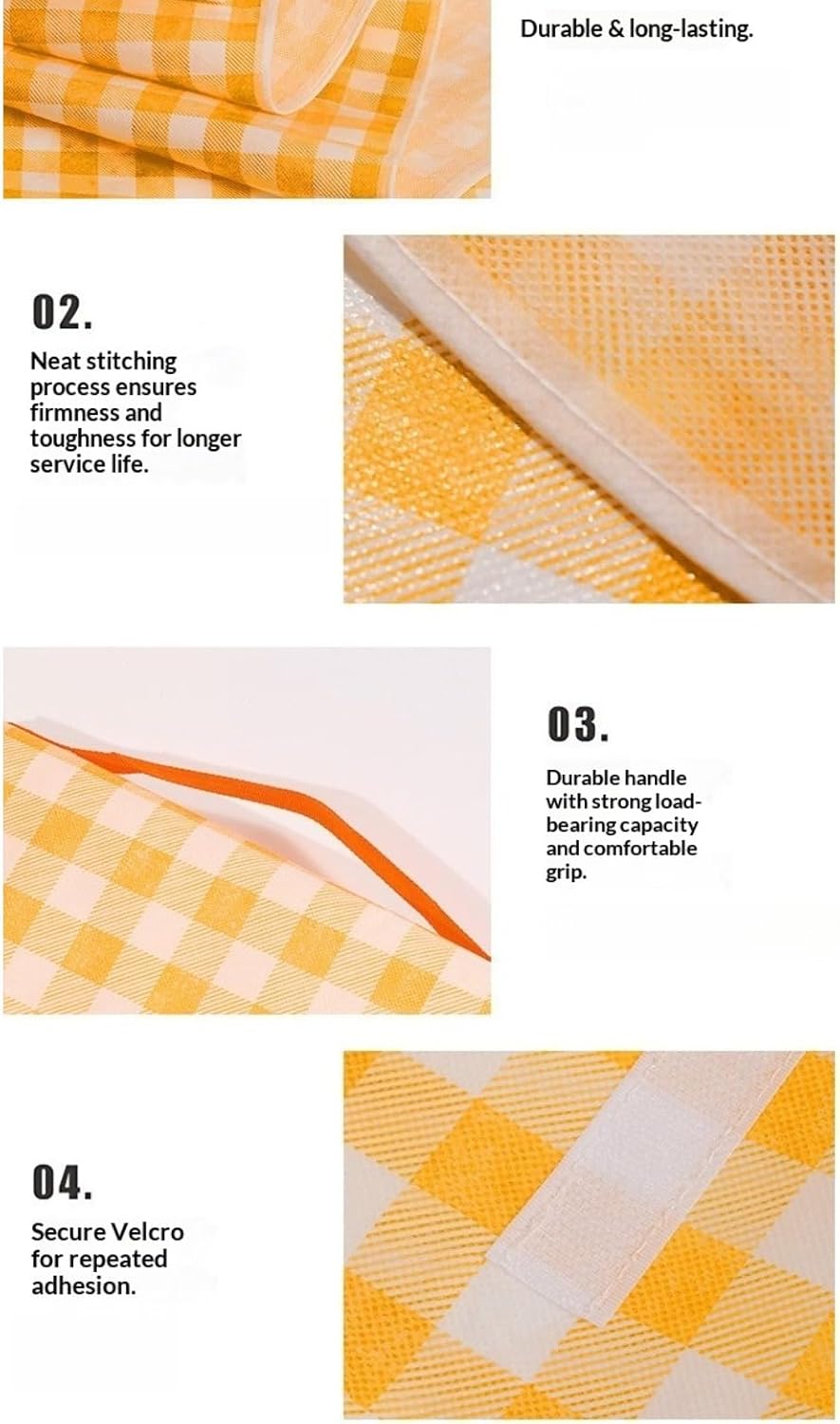 Waterproof Picnic Blanket Outdoor, Thick Moisture-Proof Camping Mat & Beach Pad, Portable Folding Ground Sheet for Patio Lawn, Washable (Multiple Sizes) (Green,200 * 200cm)