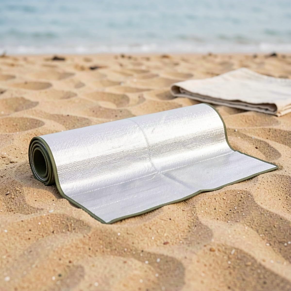Moisture Proof Picnic Mat Aluminum Foil Foam Camping Tent Pad