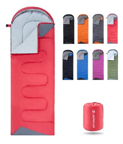 Sleeping Bags for Adults Backpacking Lightweight Waterproof- Cold Weather Sleeping Bag for Girls Boys Mens for Warm Camping Hiking Outdoor Travel Hunting with Compression Bags