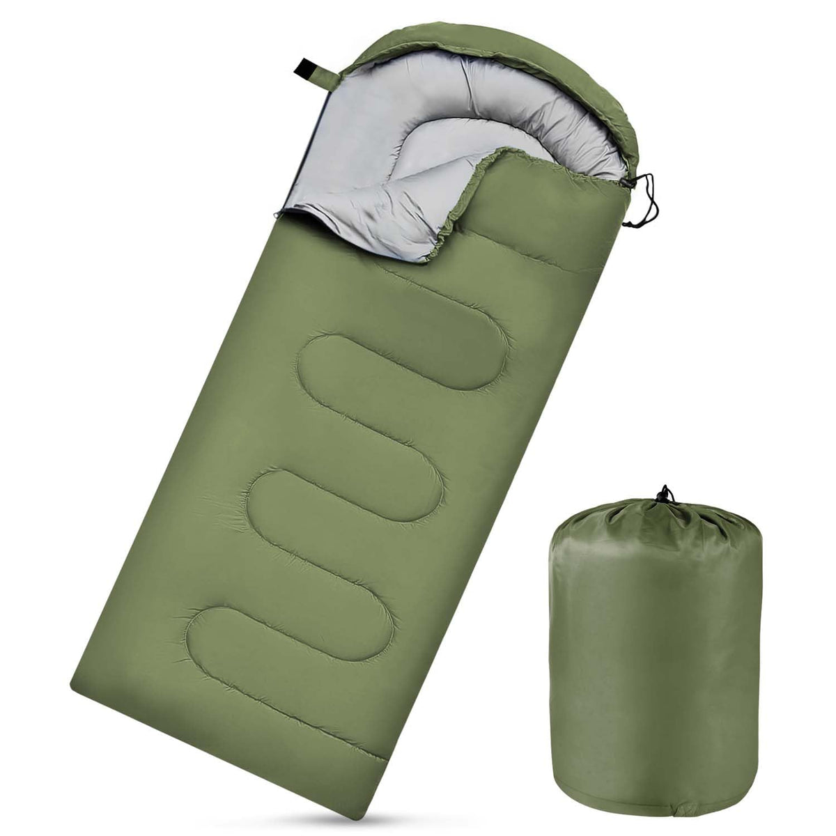 Camping Sleeping Bags for Adults Kids Waterproof Lightweight Sleeping Bag for Cold Weather or Warm Backpacking Hiking Mountaineering Indoor Outdoor Use