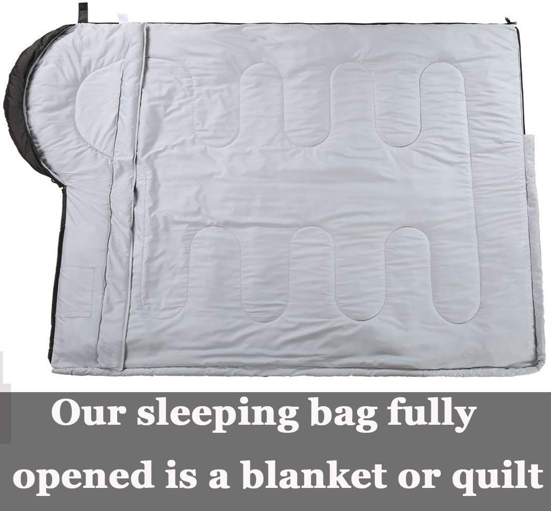 SOULOUT 3-4 Season Sleeping Bag for Adults & Teens - Camping