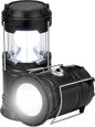 MalloMe Camping Lights LED Lantern Flashlights, Battery Operated Lamp Tent Lanterns for Power Outages, Camping Essentials Outdoor,Home,Emergency Gear, Hurricane Survival (3 AAA batteries not included)
