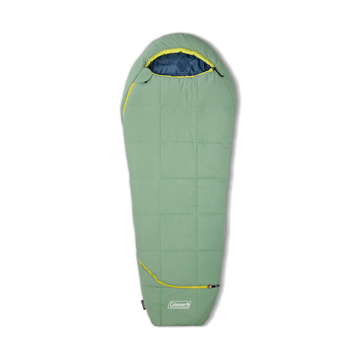 Coleman Big Bay 0/20/40°F Cold-Weather Sleeping Bag, Adult Mummy Sleeping Bag with Headrest, Foot Ventilation, & Storage Sack, Big & Tall Options