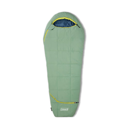 Coleman Big Bay 0/20/40°F Cold-Weather Sleeping Bag, Adult Mummy Sleeping Bag with Headrest, Foot Ventilation, & Storage Sack, Big & Tall Options