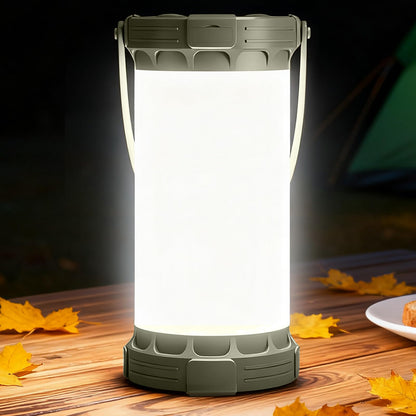 Glocusent LED Rechargeable Camping Lantern, Camping Light with 5000mAh