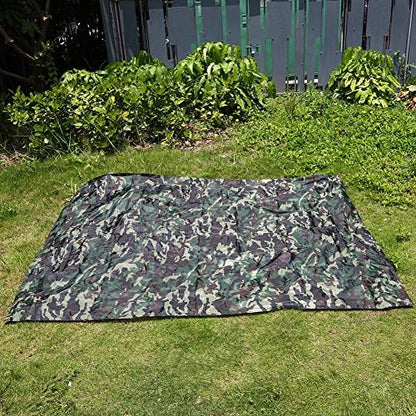 Portable Tent Tarpaulin Outdoor Sport Pattern Lightweight Rainproof Mat Outdoor Tarpaulin Camping Awning Shelter Rain for Camping