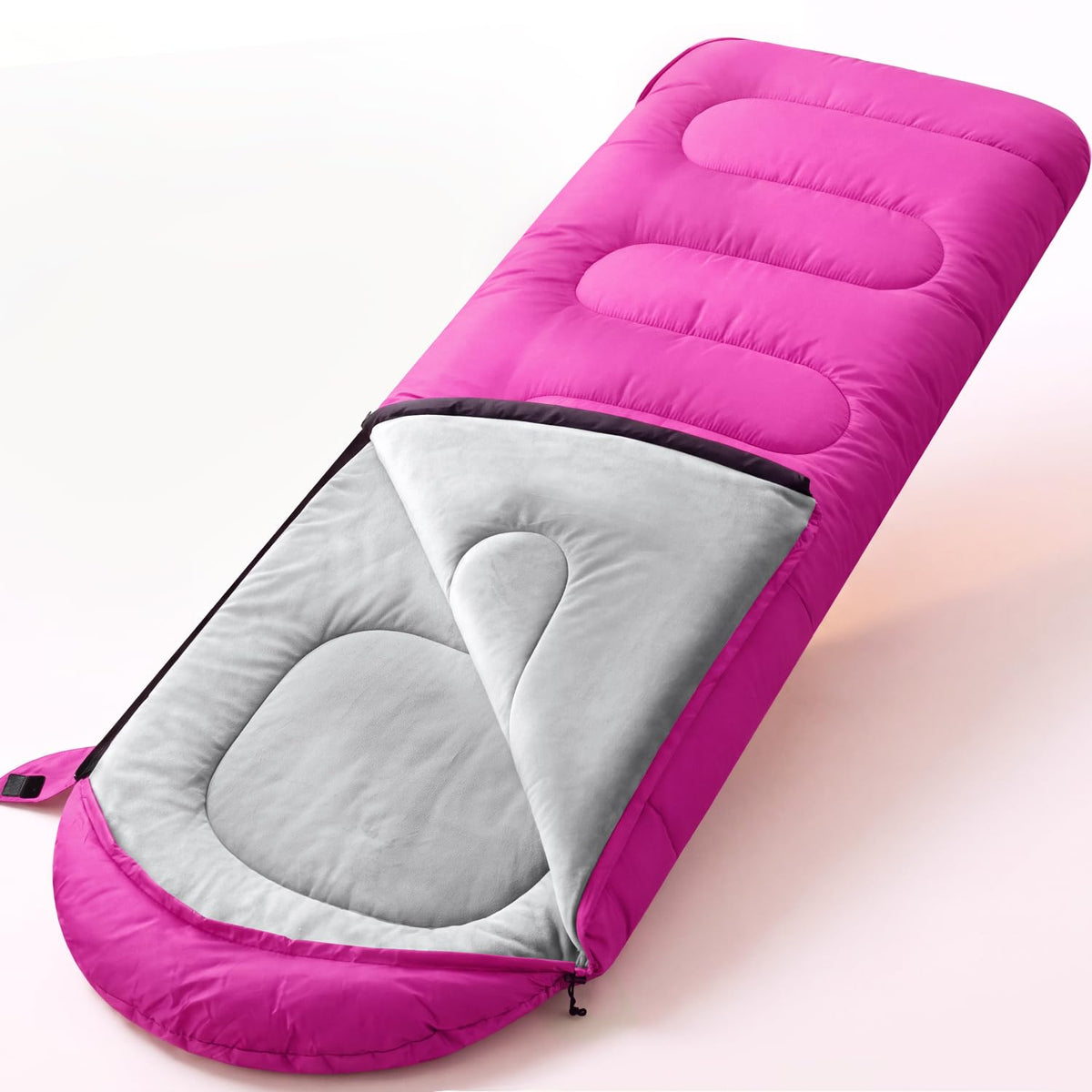 FARLAND Sleeping Bags for Adults Cold Weather & Camping, Fleece-Lined