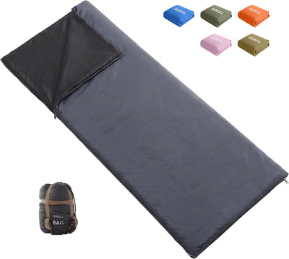 Lightweight Compact Adult Sleeping Bag for Backpacking, Camping & Hiking