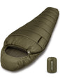 Bessport Mummy Sleeping Bag | 15-45 ℉ Extreme 3-4 Season Sleeping Bag for Adults Cold Weather– Warm and Washable, for Hiking Traveling & Outdoor Activities