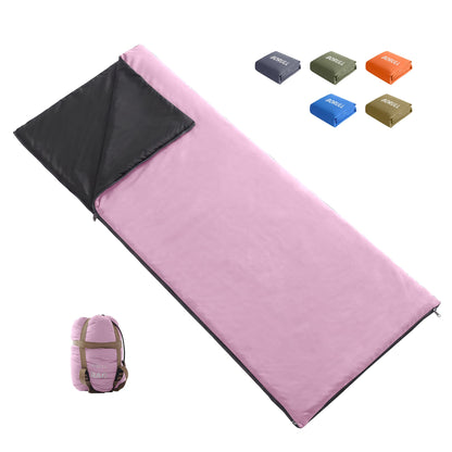 Lightweight Compact Adult Sleeping Bag for Backpacking, Camping & Hiking