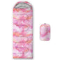 QOOMO Axolotl Cute Camping Sleeping Bags,3 Season Warm & Cool Weather,Lightweight,Waterproof Sleeping Bags for Adults & Kids,Traveling,and Outdoors