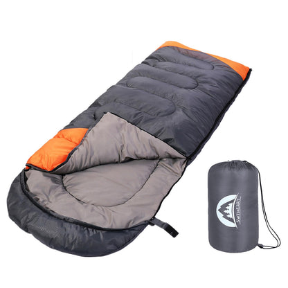 SWTMERRY Sleeping Bag 3 Seasons (Summer, Spring, Fall) Warm & Cool Weather - Lightweight,Waterproof Indoor & Outdoor Use for Kids, Teens & Adults for Hiking and Camping