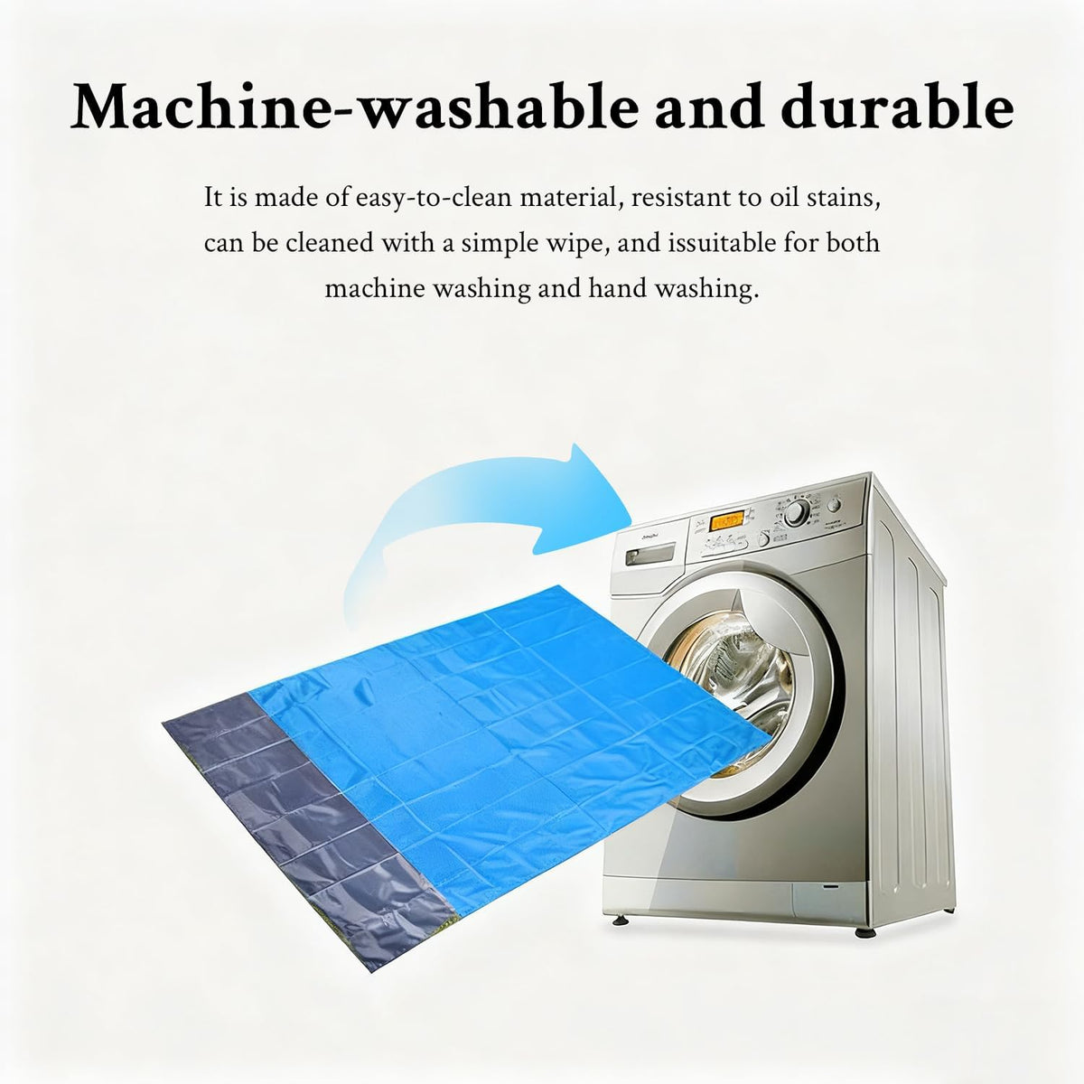 Outdoor Camping Moisture-Proof mat, Ultra Light and Easy to Carry, Waterproof, Moisture-Proof, UV Resistant and Versatile, Suitable for Picnic, Camping and Travel，Sky Blue