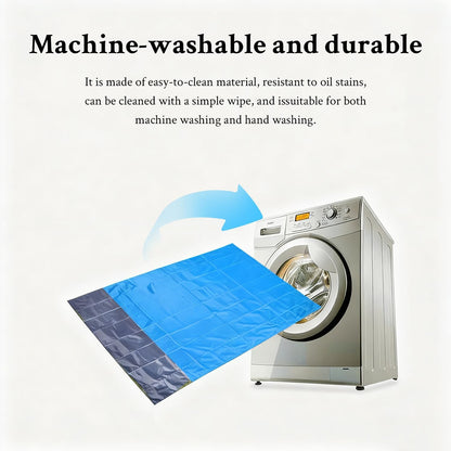 Outdoor Camping Moisture-Proof mat, Ultra Light and Easy to Carry, Waterproof, Moisture-Proof, UV Resistant and Versatile, Suitable for Picnic, Camping and Travel，Sky Blue