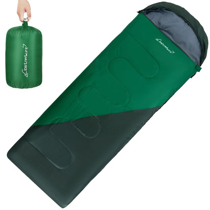Clostnature Lightweight Camping Sleeping Bag for Adults and Kids(3/4.2LB)